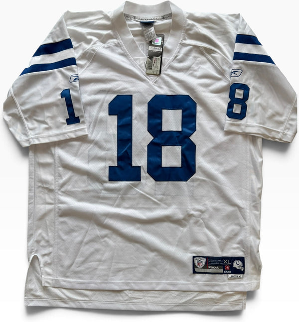 Peyton Manning Autographed Indianapolis Colts Reebok Jersey (JSA)