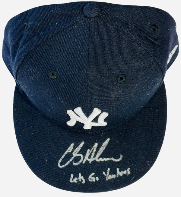 Clay Holmes Autographed Yankees New Era Hat (JSA)