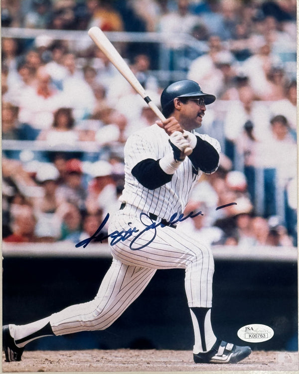 Reggie Jackson Autographed 8x10 Yankees Photo (JSA)