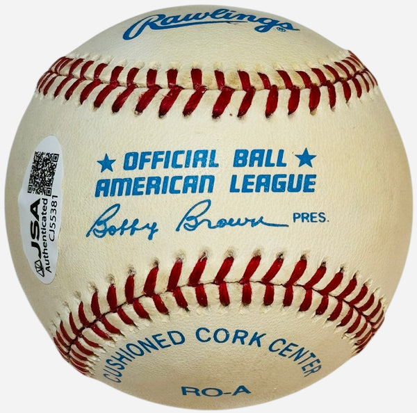 Frank Thomas Autographed Official American League Baseball (JSA)