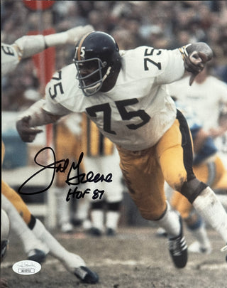 Joe Greene Autographed Steelers 8x10 Photo (JSA)
