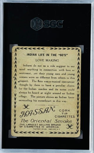 1910 Hassan Cigarettes T73 Indian Life In the 60's Love Making SGC 2.5