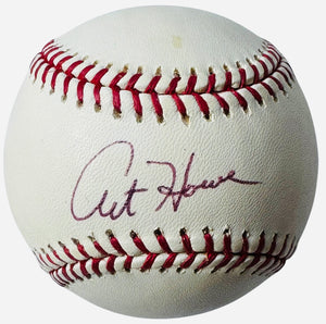 Art Howe Autographed Official Major League Baseball