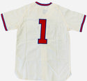 Richie Ashburn Autographed Phillies Mitchell & Ness Jersey