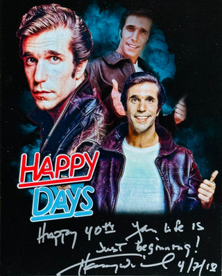 Henry Winkler Autographed 8x10 Celebrity Photo