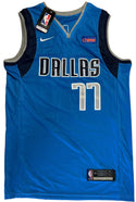 Luka Doncic Autographed Dallas Mavericks Nike Authentic Swingman Jersey (PSA)