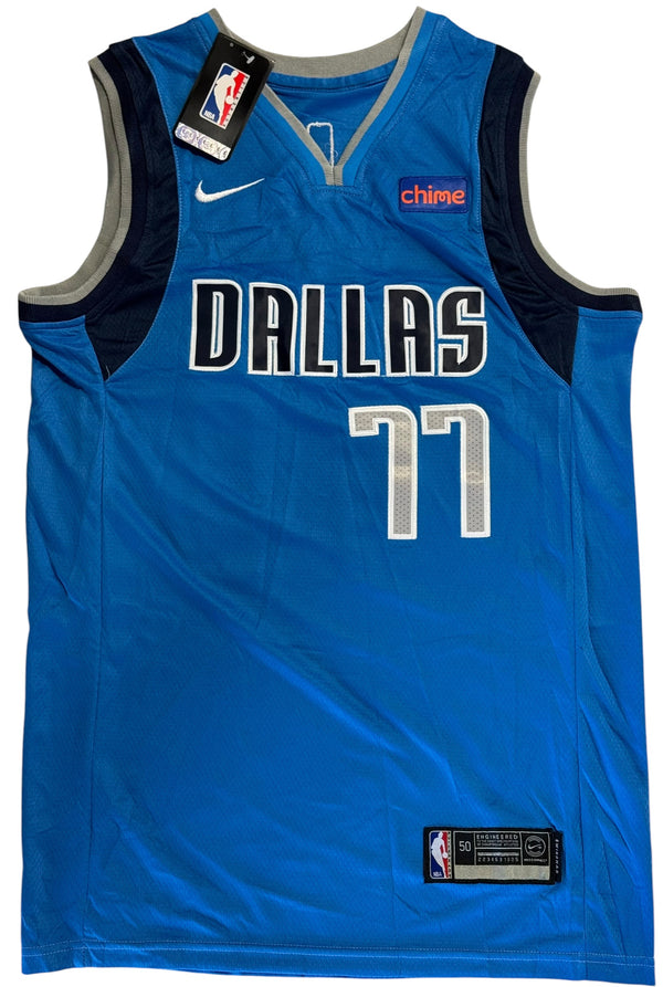 Luka Doncic Autographed Dallas Mavericks Nike Authentic Swingman Jersey (PSA)