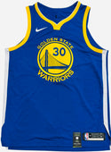 Stephen Curry Autographed Golden State Warriors Nike Connect Authentic Jersey (PSA)