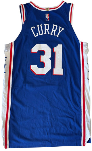 Seth Curry Game Used Authentic Philadelphia 76ers Jersey (Fanatics)