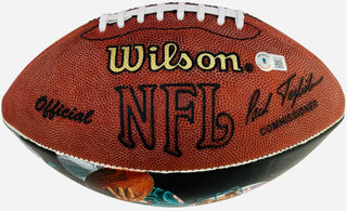 Dan Marino Autographed Official Wilson Hand Painted NFL Football (Beckett)