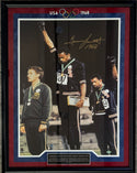 Tommie Smith Autographed 20x24 Olympic Photo Framed (Steiner)