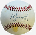 Alex Fernandez Autographed Official Major League Baseball