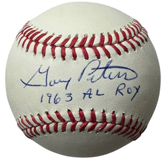 Gary Peters Autographed Official Major League Baseball (Tristar)