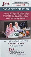 Garrett Wang & Jennifer Lien Autographed Star Trek Voyager Print (JSA)