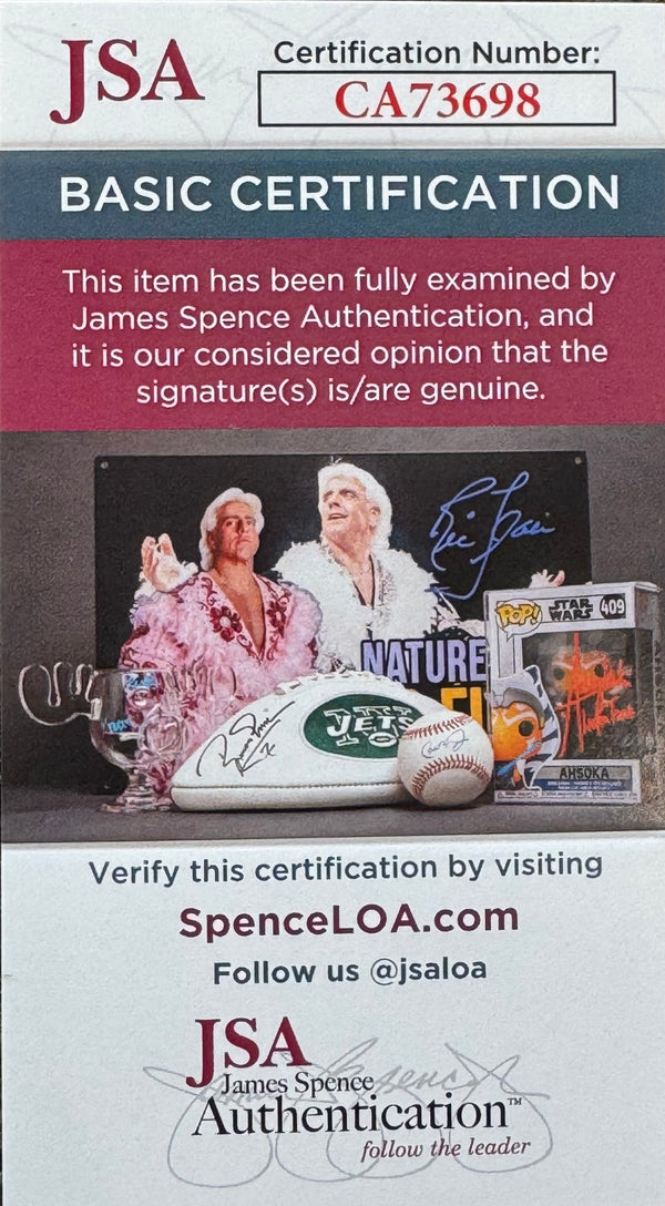 Garrett Wang & Jennifer Lien Autographed Star Trek Voyager Print (JSA)