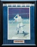Joe DiMaggio Autographed 11x14 Framed Baseball Photo (JSA)