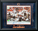 Walter Payton Autographed 8x10 Framed Football Photo (PSA)