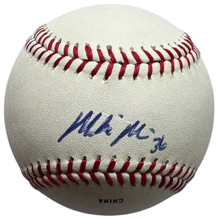 Mike Minor Autographed Official Spalding Baseball