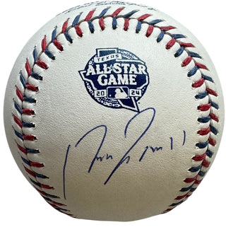 Jose Ramirez Autographed 2024 Official All Star Baseball (JSA)