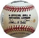 Willie McCovey Autographed Official National League Baseball (JSA)