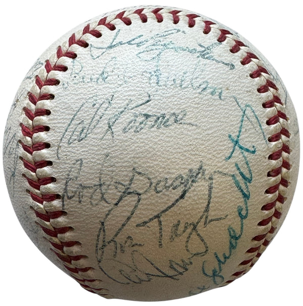 1969 World Series Champion New York Mets Signed Official National League Baseball (JSA)