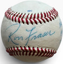 Ron Fraser Autographed Miami Hurricanes Official League Baseball (JSA)
