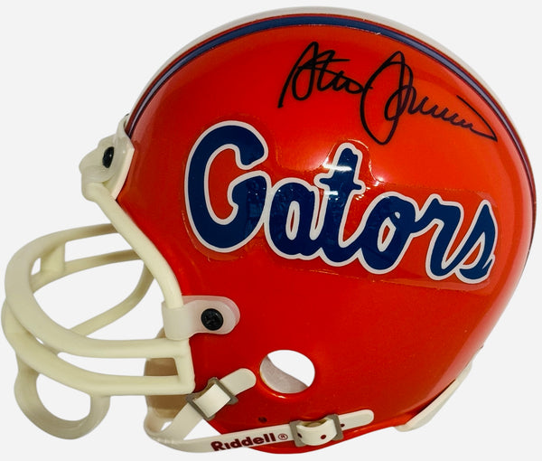 Steve Spurrier Florida Gators Autographed Mini Helmet (JSA)