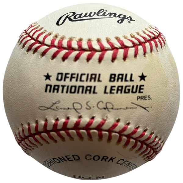 Al Leiter Autographed Official National League Baseball