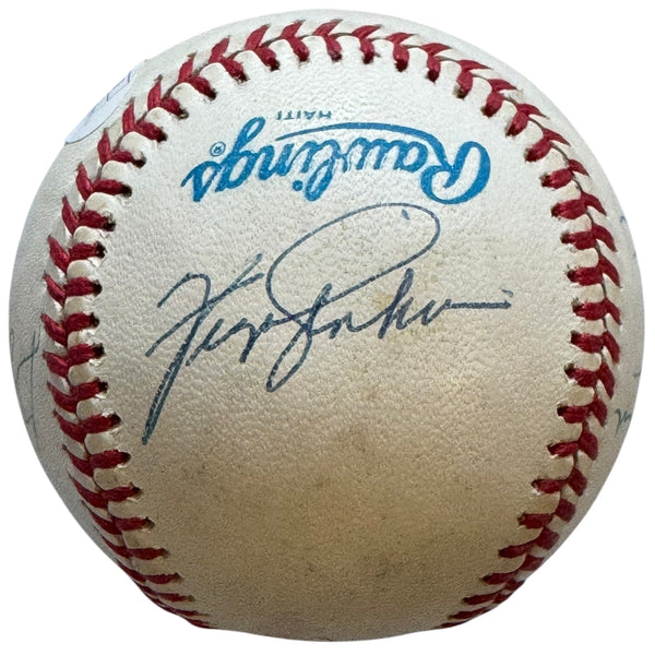 MLB HOF Pitchers Autographed Official American League Baseball (JSA)