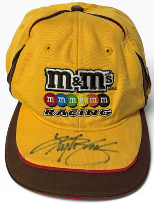 Kyle Busch Autographed  M&M’s Racing Collectors Hat Adjustable (JSA)