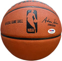Magic Michael & Larry Signed Spalding Official Leather Game Basketball (PSA & UDA)