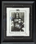 Kevin Nash & Scott Hall Autographed Framed 8x10 NWO Photo (PSA)