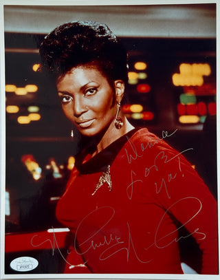 Nichelle Nichols Autographed 8x10 Photo Star Trek Uhura (JSA)