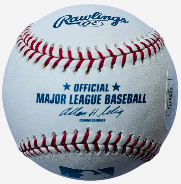 Ernie Banks "Mr. Cub" Autographed Official Major League Baseball (JSA)