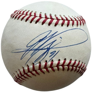 Mike Piazza Autographed Official Major League Baseball (JSA)