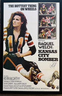 Raquel Welch Autographed 28 x 42 Kansas City Bomber Poster (RRauction)