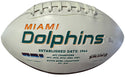 Jarvis Landry Autographed Dolphins White Panel Football (JSA)