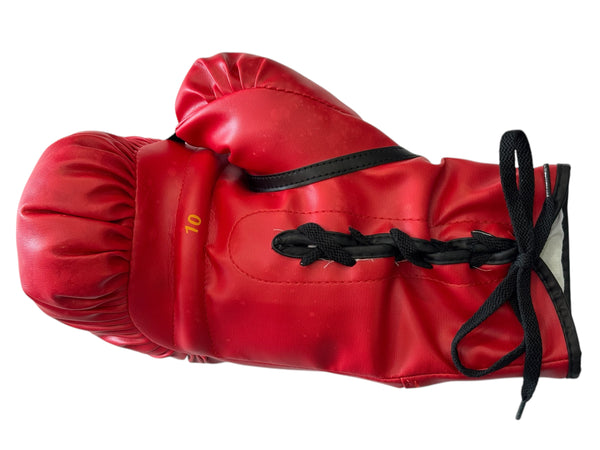 Joe Frazier Autographed Red Everlast Right Hand Boxing Glove (PSA)