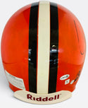 Jim Brown Autographed Cleveland Browns Vintage VS4 Full Size Authentic Helmet (JSA)