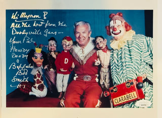 Buffalo Bob Smith Signed Howdy Doody Autograph 8x10 Photo (JSA)