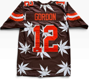 Josh Gordon Autographed Cleveland Browns Custom Jersey (Beckett)