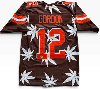 Josh Gordon Autographed Cleveland Browns Custom Jersey (Beckett)