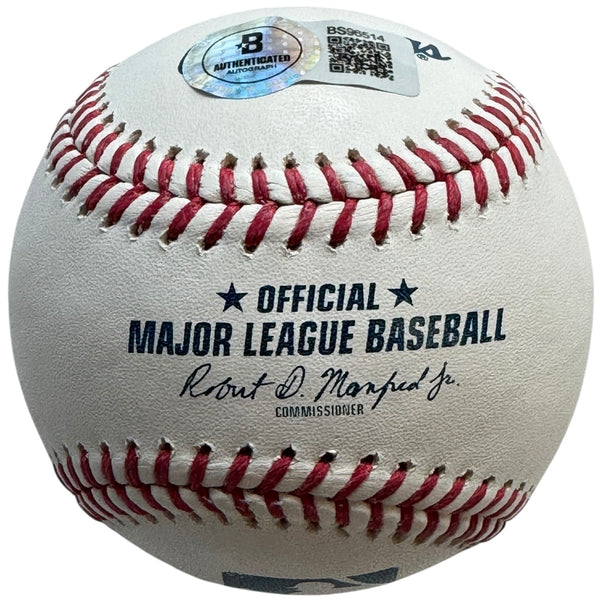 Carlos Beltran Autographed Official Major League Baseball (Beckett)