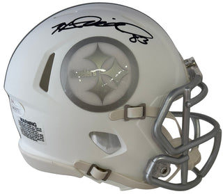 Heath Miller Autographed Steelers Mini Helmet (JSA)