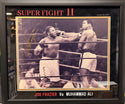 Muhammed Ali & Joe Frazier Signed 16x20 Framed Boxing Photo (JSA)