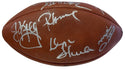 NFL Greats Autographed Official Wilson Football (JSA)