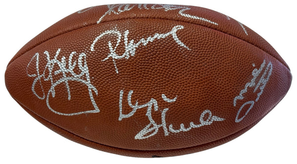 NFL Greats Autographed Official Wilson Football (JSA)