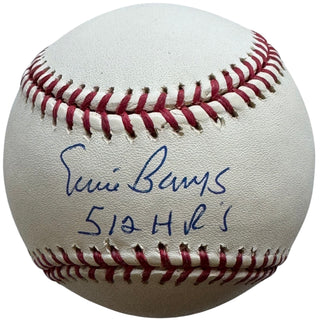 Ernie Banks Autographed Official Major League Baseball (JSA)