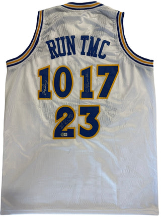 Run TMC Signed Golden State Custom Jersey Hardaway, Richmond, Mullin (Beckett)