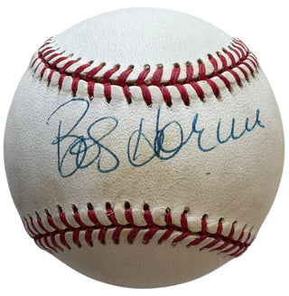 Bob Horner Autographed Official National League Baseball (JSA)